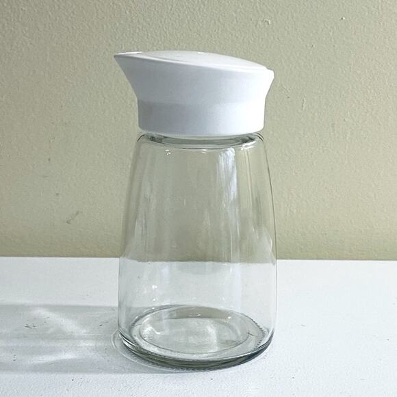 Vtg Good Cook 12 oz Glass Sugar Dispenser Lid Coffee Creamer Tea Vintage - Picture 2 of 7